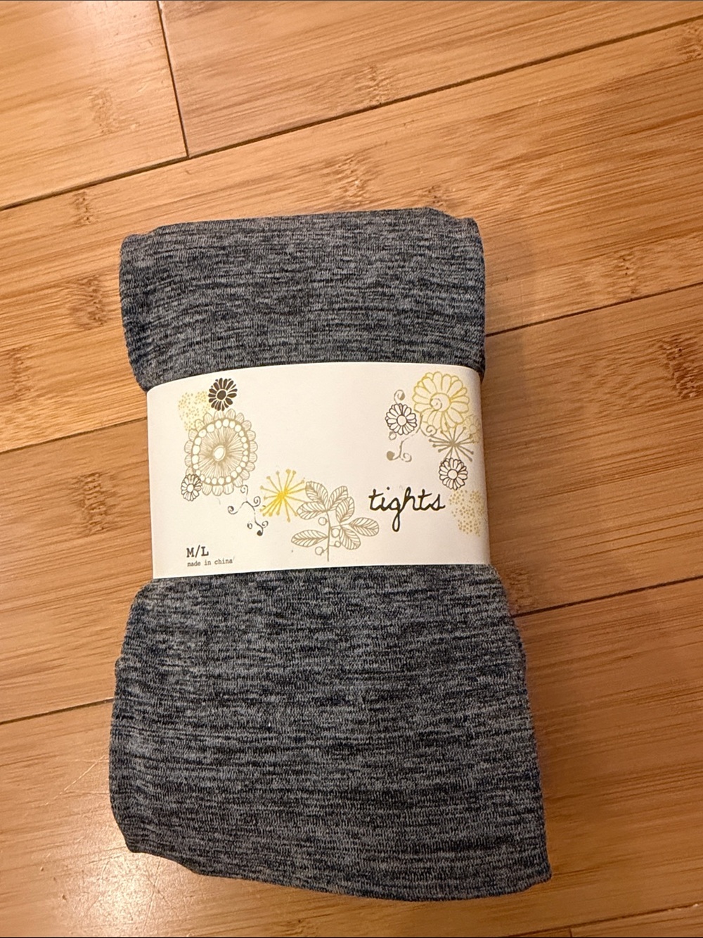 Francesca's Collections Gray Marled Tights. NWT.